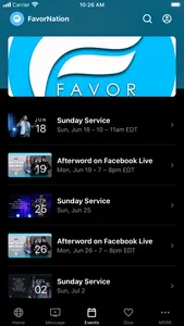 FavorNation screenshot 2