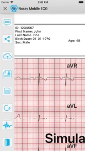 Norav Medical Mobile ECG screenshot 4