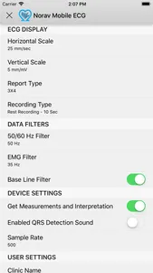 Norav Medical Mobile ECG screenshot 6