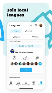 RacketPal: Find Sport Partners screenshot 2