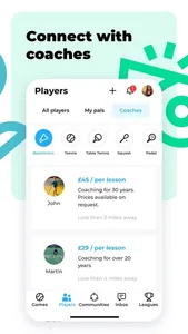 RacketPal: Find Sport Partners screenshot 3