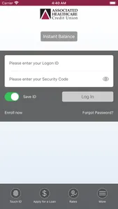 Associated Healthcare CU screenshot 1
