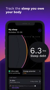 Sleep Tracker – Rise screenshot 1