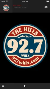 92.7 WHLX The Hills screenshot 0