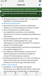 ITP onkowissen screenshot 2