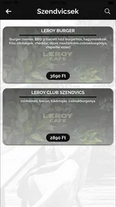 Leroy Cafe screenshot 1