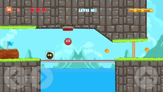 Plants Ball 5 - Red Ball Game screenshot 7