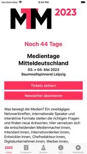 Medientage Mitteldeutschland screenshot 0