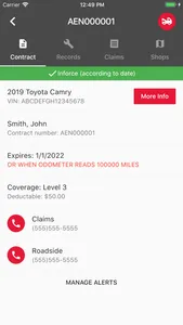 Vision Warranty Corporation screenshot 1