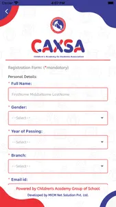 CAXSA screenshot 1