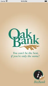 Oak Bank Business Mobile screenshot 0