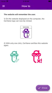 Certilane screenshot 3