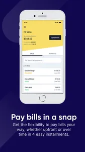 Deferit: Pay bills in 4 screenshot 2