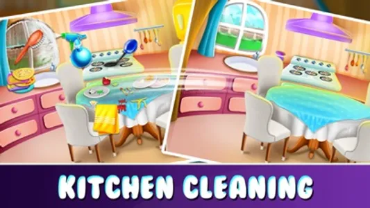 Tidy Girl House Cleaning Game screenshot 1