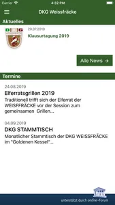 DKG Weissfräcke screenshot 0