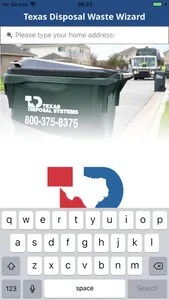 Texas Disposal Waste Wizard screenshot 0