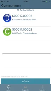 Civica LR Mobile screenshot 2