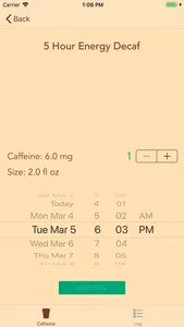 Cafei screenshot 1