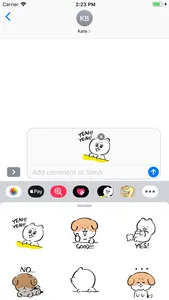 Eagle & Raon Sticker screenshot 1