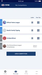 Official AFL Tipping screenshot 1