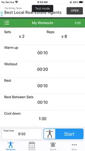 Tabata Timer for HIIT screenshot 0