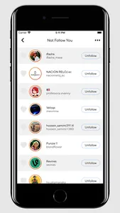 Followers tracker & Unfollow screenshot 1