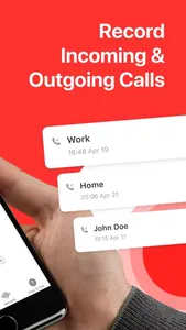 RECtime Call Recorder App screenshot 1