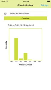 Chemicalculator screenshot 0