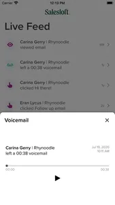 Salesloft Mobile screenshot 1