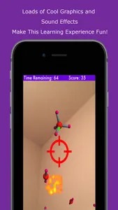 VSEPR Chemistry Invaders screenshot 1