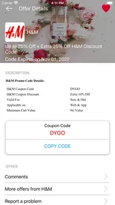 VoucherCodesUAE: Coupon Codes screenshot 1