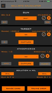 HORUS Ballistics screenshot 1