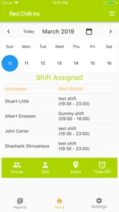 Shift management App screenshot 3