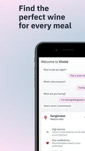 Vinnie - Your wine assistant screenshot 0