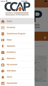 CCAP Events screenshot 1