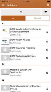 CCAP Events screenshot 3