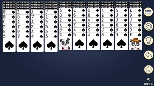 Panda Solitaire screenshot 0