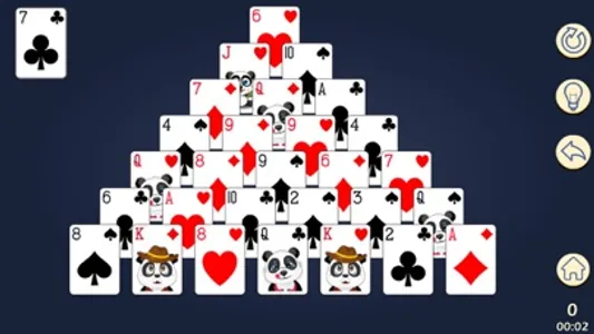 Panda Solitaire screenshot 1