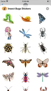 Insect Bugs Stickers screenshot 2