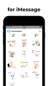 Cat - Emoji smiley & Stickers screenshot 2