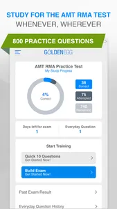 AMT RMA Practice Test Prep screenshot 0