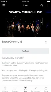 Sparta Church screenshot 2