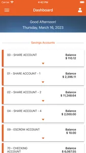 BNCCU Mobile Banking screenshot 1