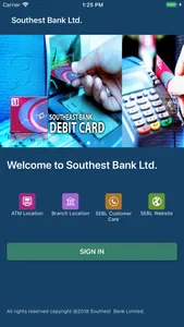 Southeast Bank Mobile App screenshot 0