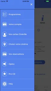 Les Cinémas Cinéville screenshot 3