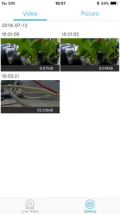 Blaupunkt DVR Dashcam screenshot 1