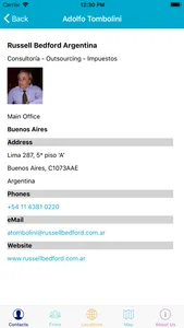 Russell Bedford Directory screenshot 1