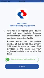 Kalupur Bank Mobile Banking screenshot 1