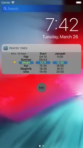 My Masjid Timetable screenshot 1