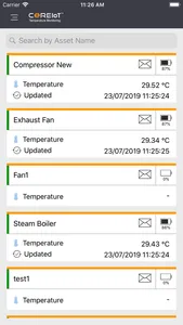 COREIoT Temperature Monitoring screenshot 2